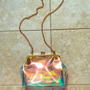 Clear Holographic Purse